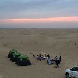 Camping dans le désert Dubai 2