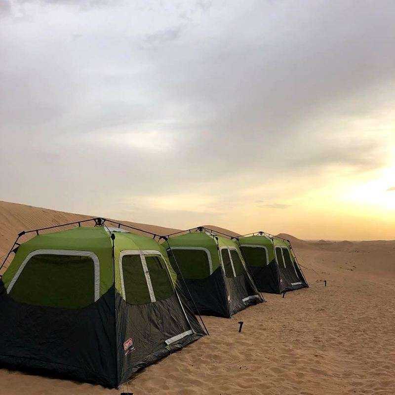 Camping dans le désert Dubai Camping dans le désert Dubai