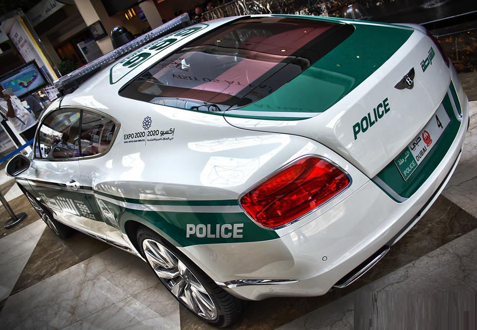 Bentley Continental GT Dubai Police