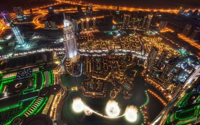Dubai fountaines