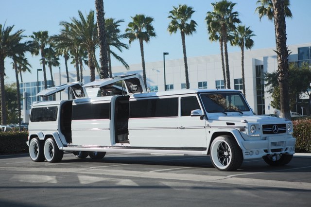 Limousine Mercedes G63 à Dubai