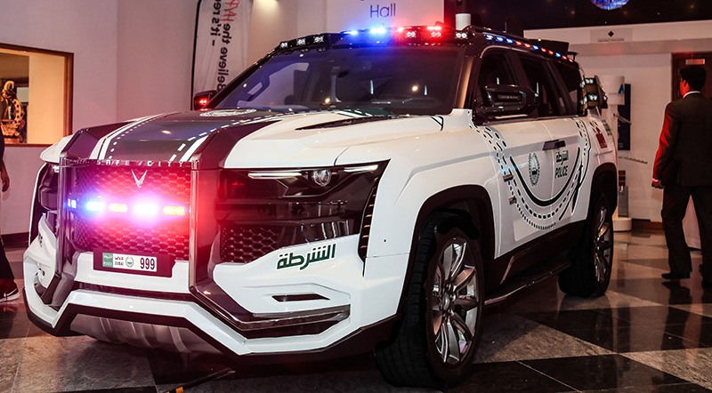 NISSAN PATROL THE BEAST DUBAI POLICE