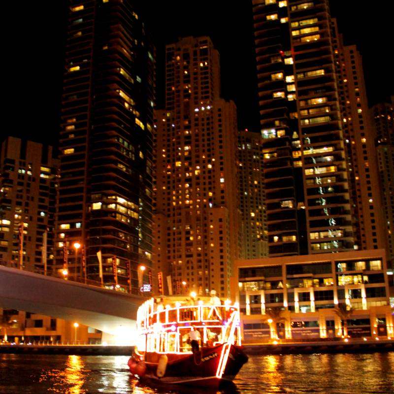 Dîner croisière Dubai Marina