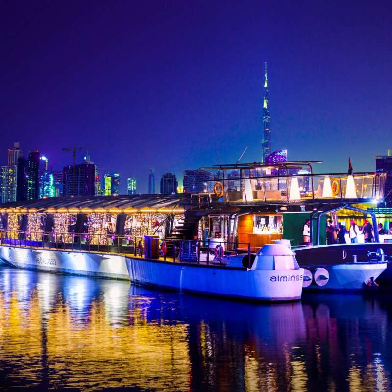 Dîner croisière Gastronomique Dubai Creek
