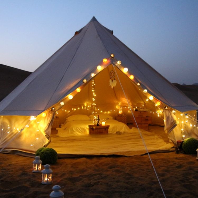 Dormir dans le désert de Dubai