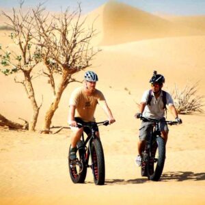 Excursion VTT dans le désert