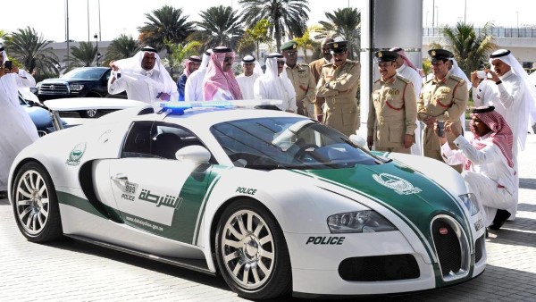Bugatti Veyron Dubai Police