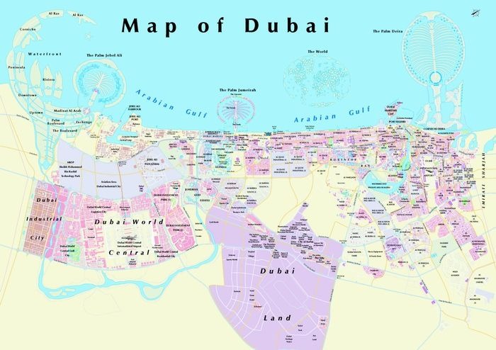 Où se trouve Dubai ?
