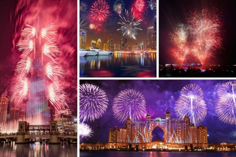 Passer le nouvel an et la soirée du réveillon 2025 à Dubai