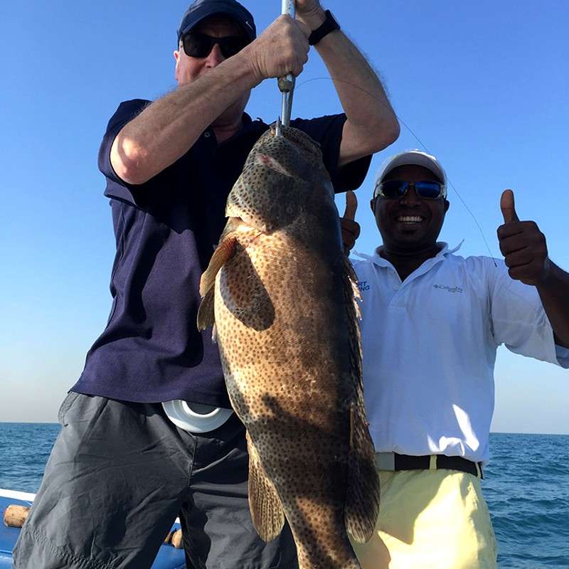 Pêche sportive en haute mer Dubai