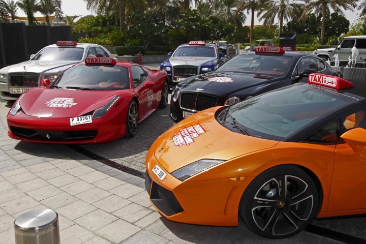 Prix des taxis à Dubai