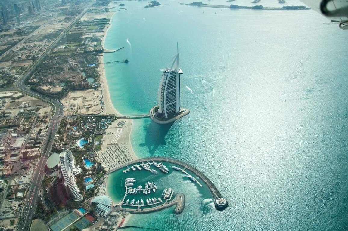 Voir Dubai depuis les airs